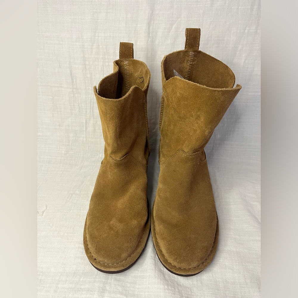 UGG Alida Suede Chestnut Slouch Unlined Boots ~ Size 6 ~ Fall/Winter